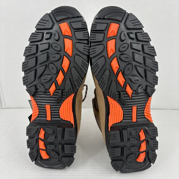 Wolverine Durant Work Boot Mens 10 EW Brown Leather Waterproof Steel Toe Safety - Picture 11 of 13